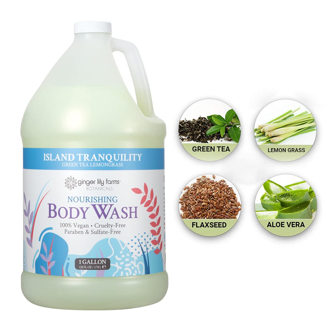 Locker room or spa dispensers refilled with Ginger Lily Farms body wash