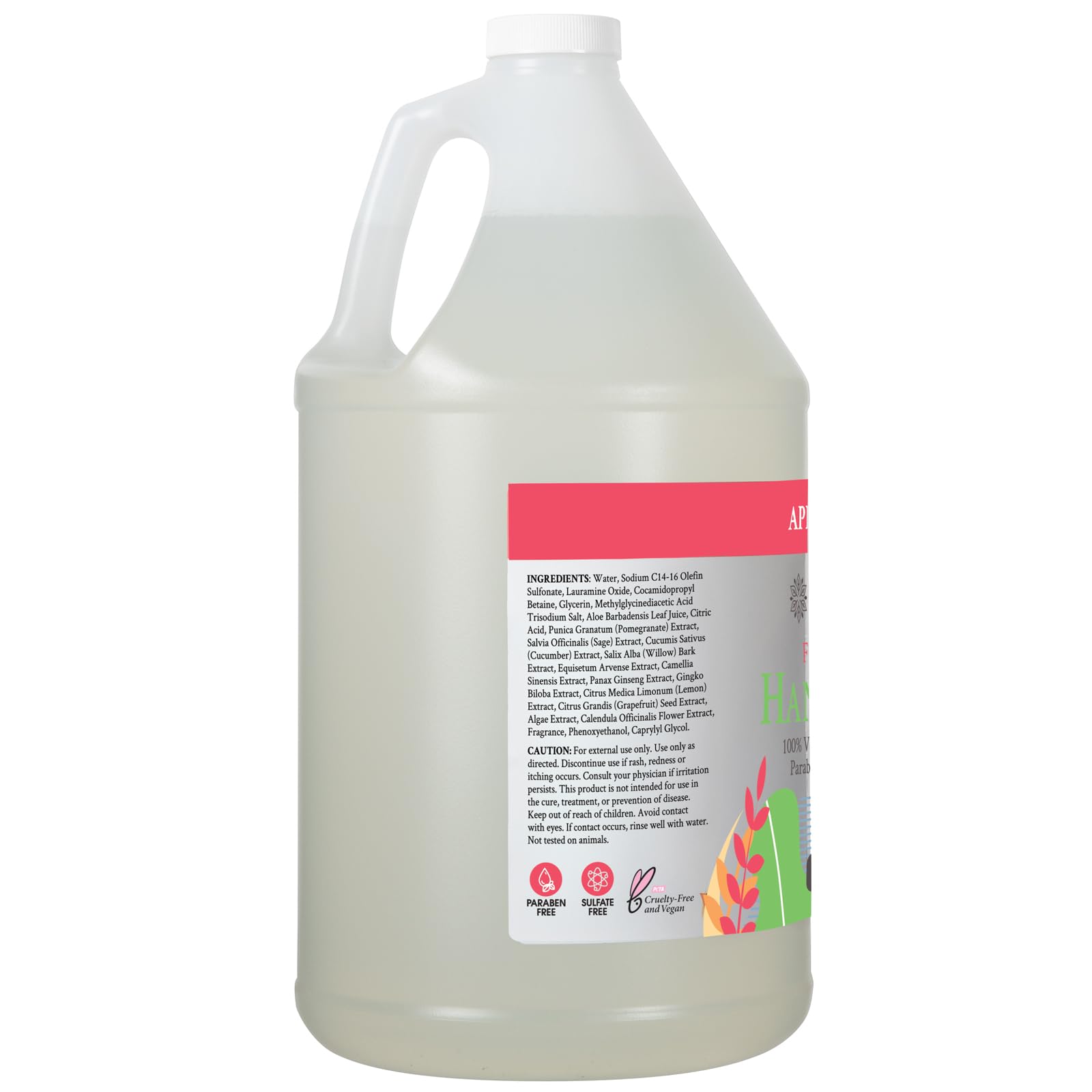 1 gallon refill packaging ready for home or commercial dispensers.