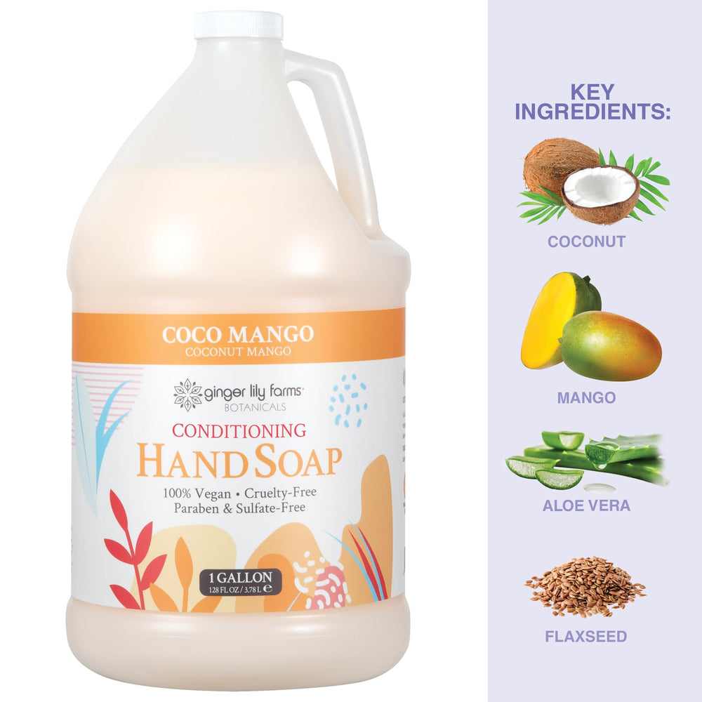 PETA-certified vegan badge on Ginger Lily Farms Botanicals packaging.