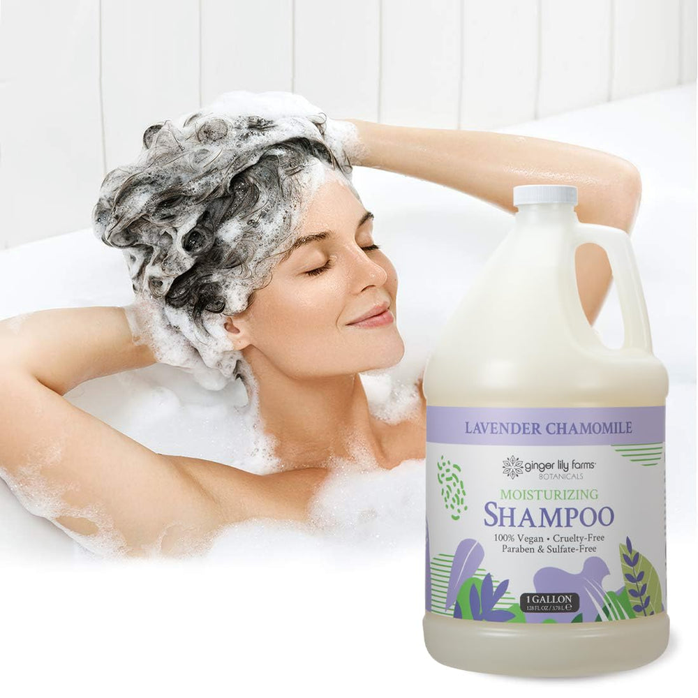 Gallon refill packaging reduces plastic waste for home or spa use