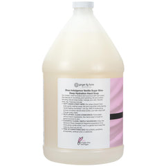Ginger Lily Farms Botanicals Shea Indulgence liquid hand soap pour demonstrates easy refilling