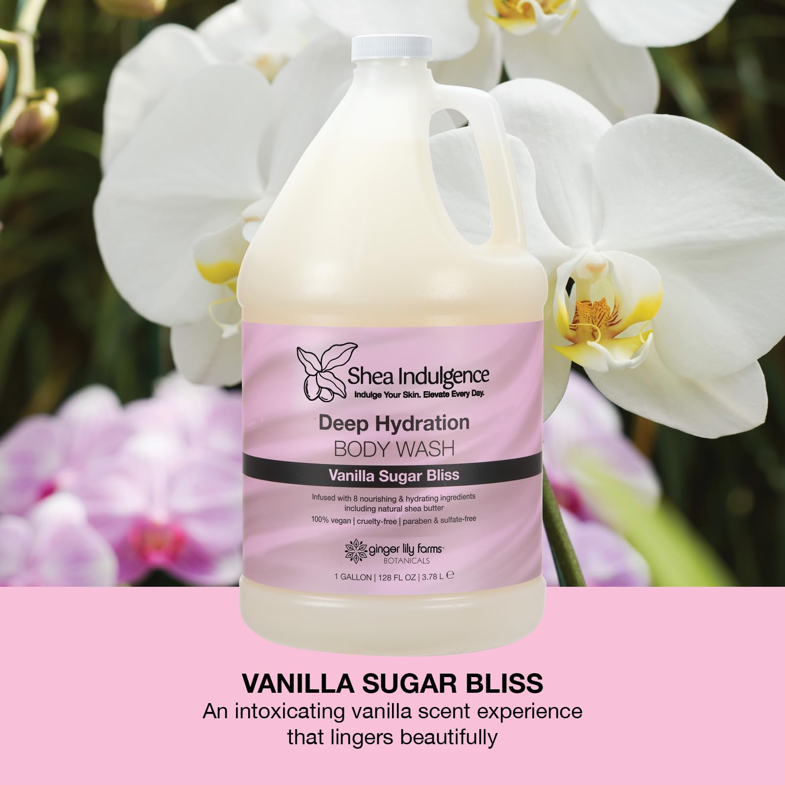 Ginger Lily Farms Botanicals Shea Indulgence oils for hydrating wash