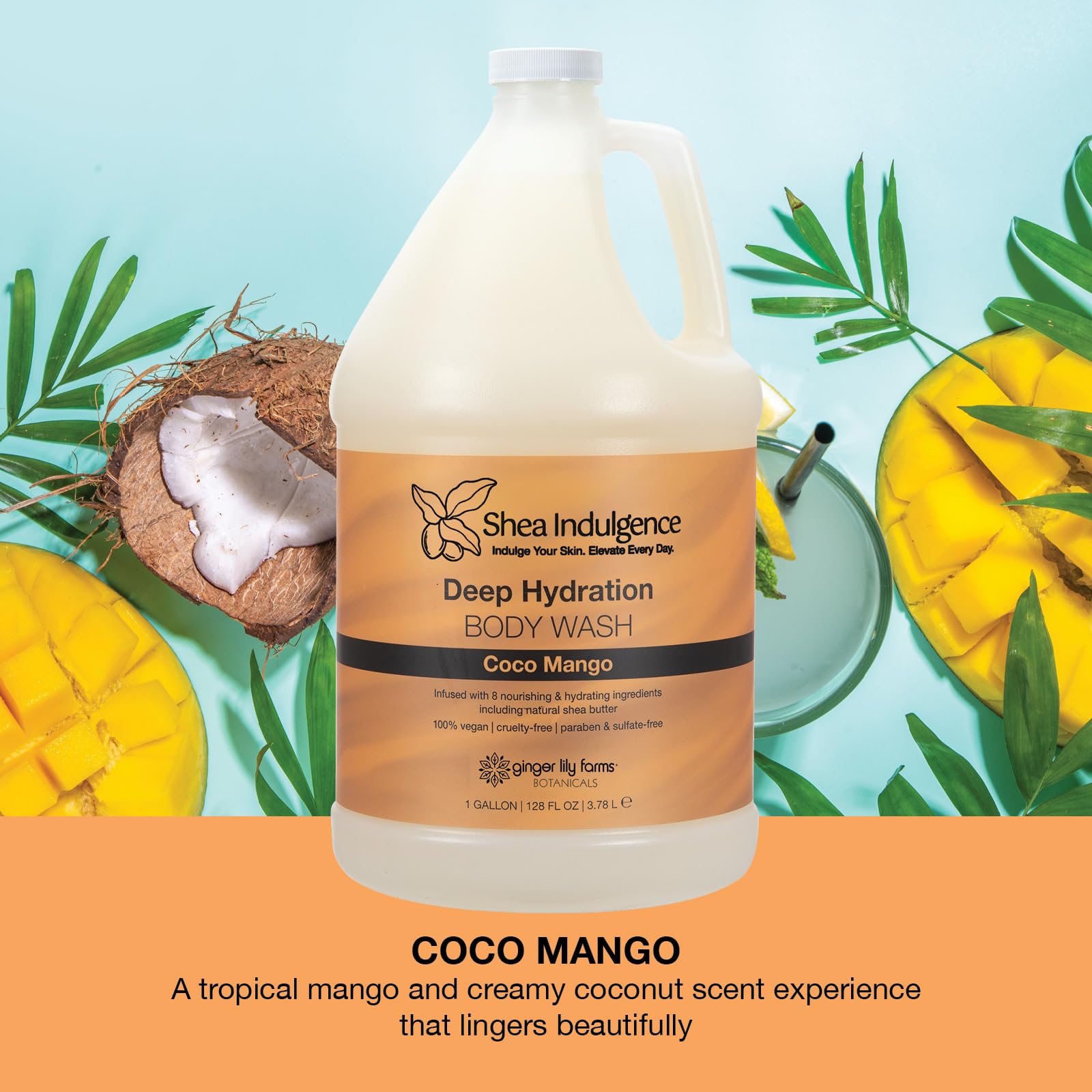 Ginger Lily Farms Botanicals vegan cruelty-free label signals an ethical daily cleansing choice