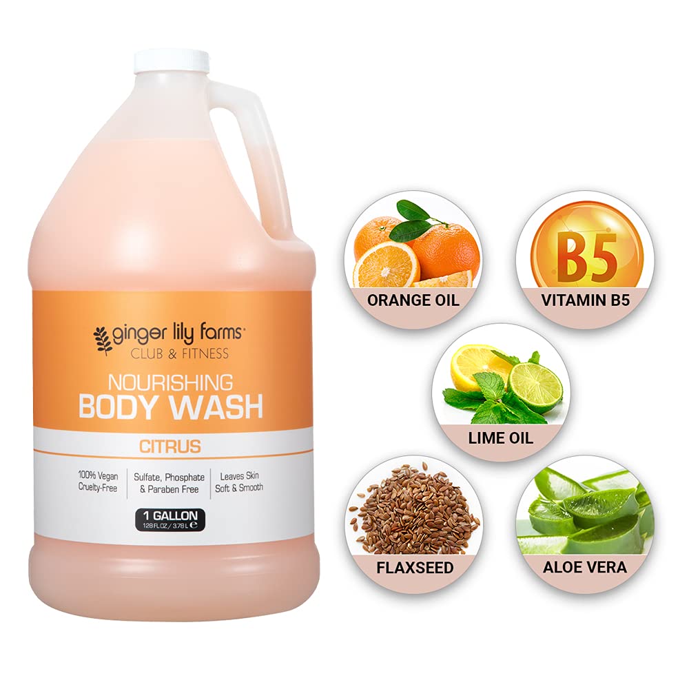 Ginger Lily Farms citrus scent evokes fresh oranges and lime