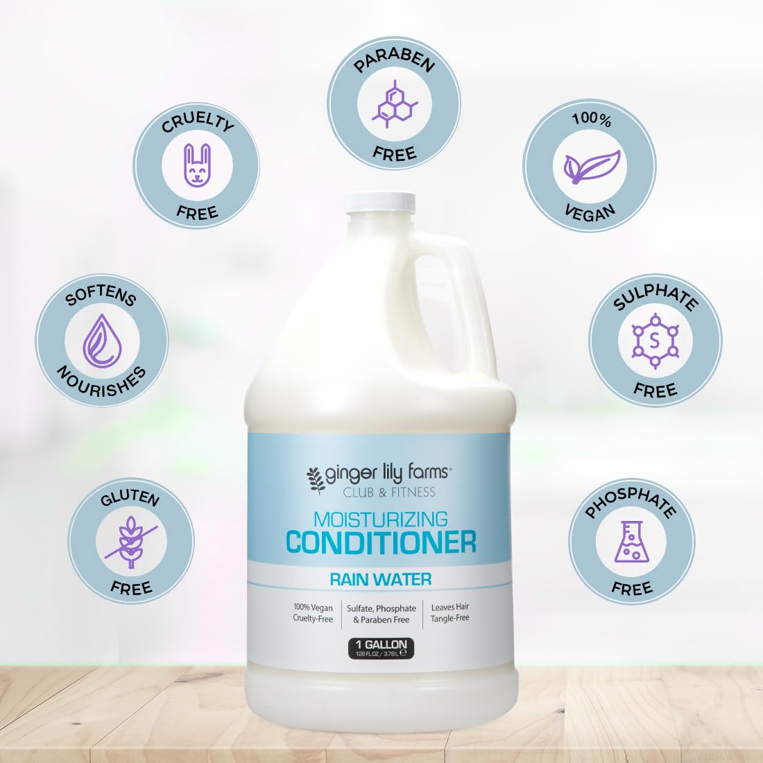 Conditioner being poured to hydrate hair during shower routine