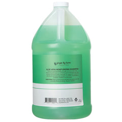 Ginger Lily Farms Club & Fitness shampoo being poured for easy refills