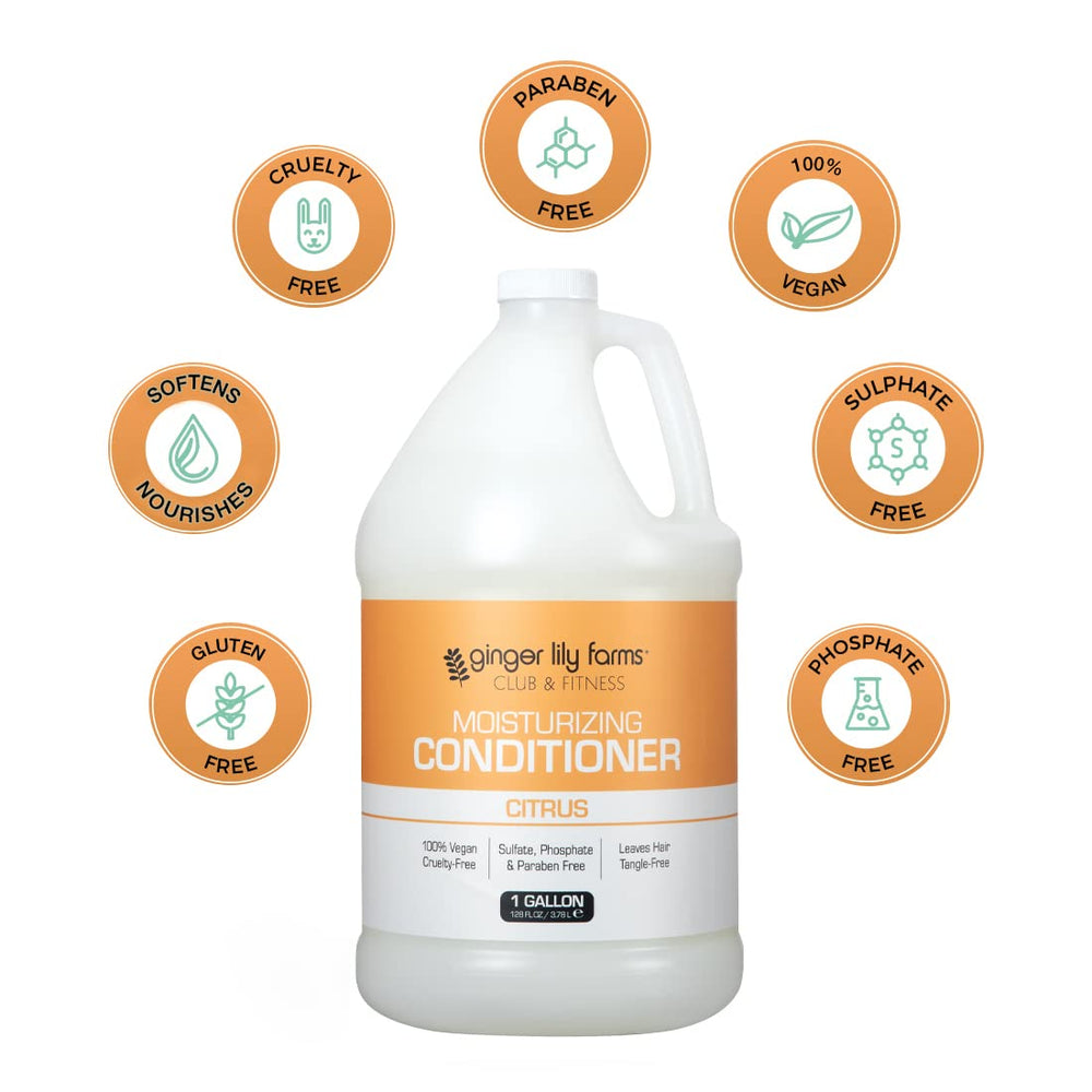 Ginger Lily Farms dispensers ready for gym or spa use in commercial spaces