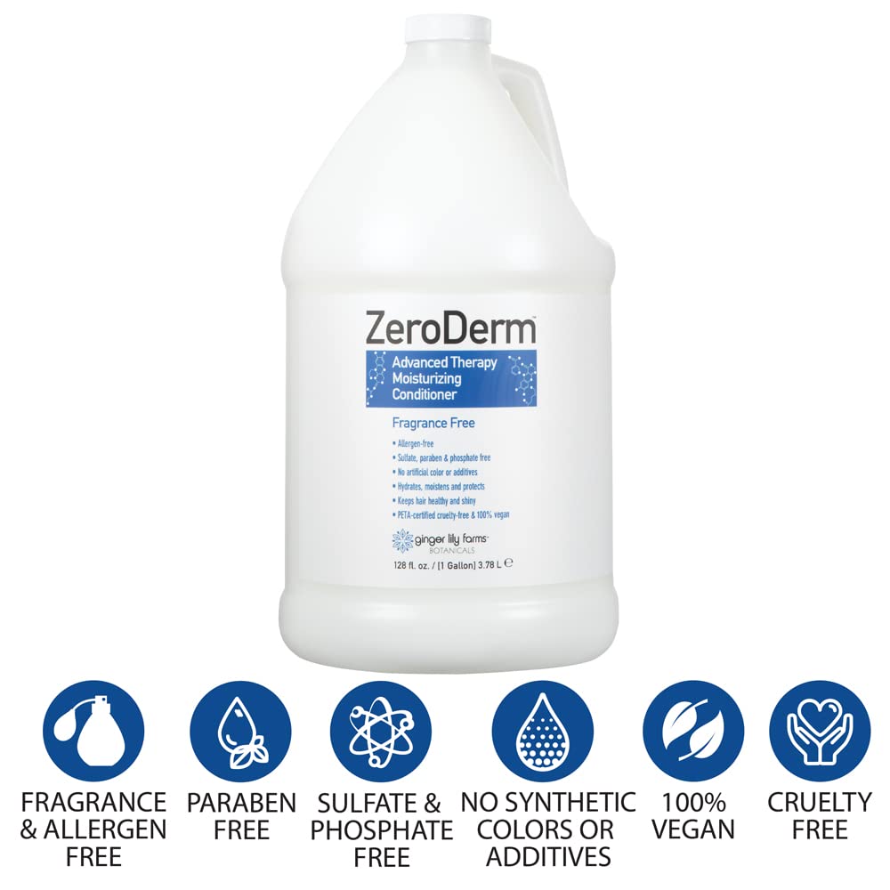 Gallon refill pack from Ginger Lily Farms Eco-friendly option for home and salon use