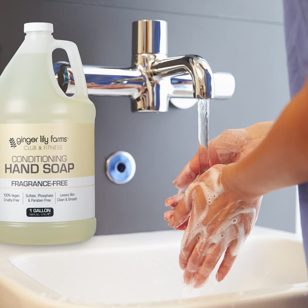 Ginger Lily Farms gym or spa dispenser ready-to-use refill.