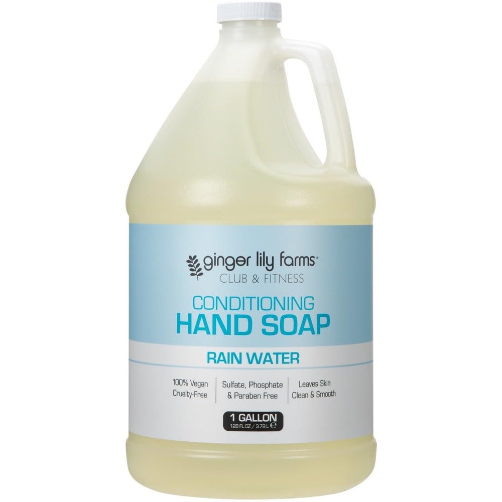 Ginger Lily Farms hand soap bottle with gentle cleansing and refreshing scent.