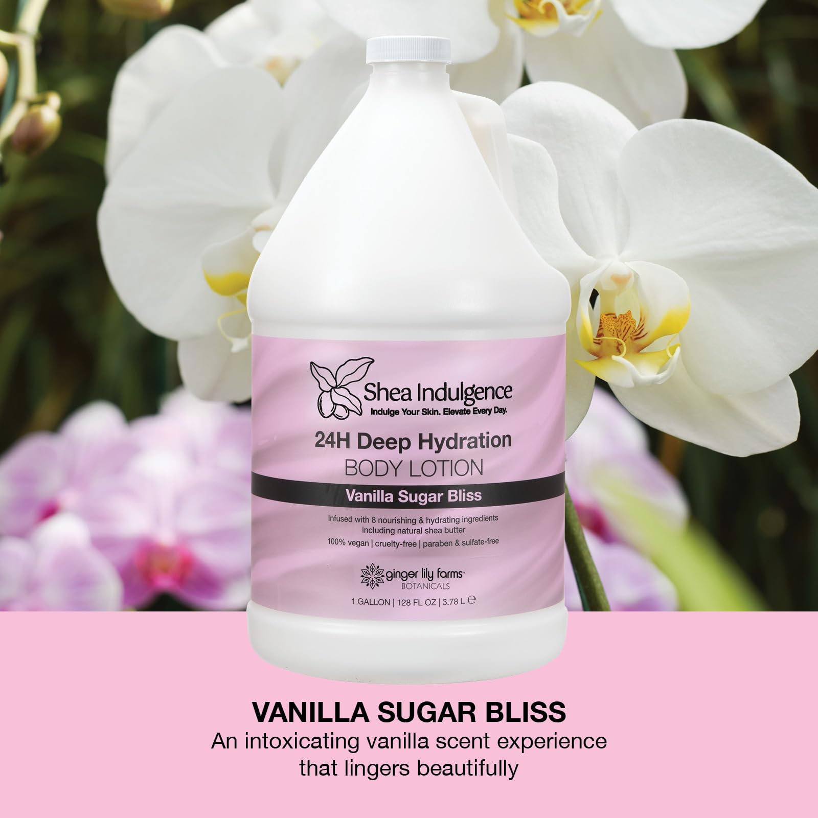 Ginger Lily Farms 8-oil blend ingredients label highlights hydrating oils