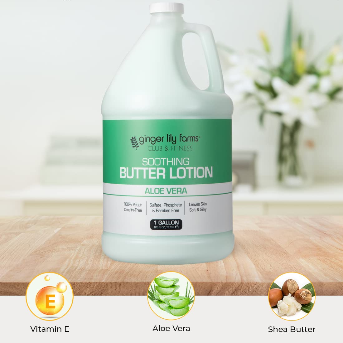 Ginger Lily Farms toxin-free formula free from parabens sulfates and gluten.