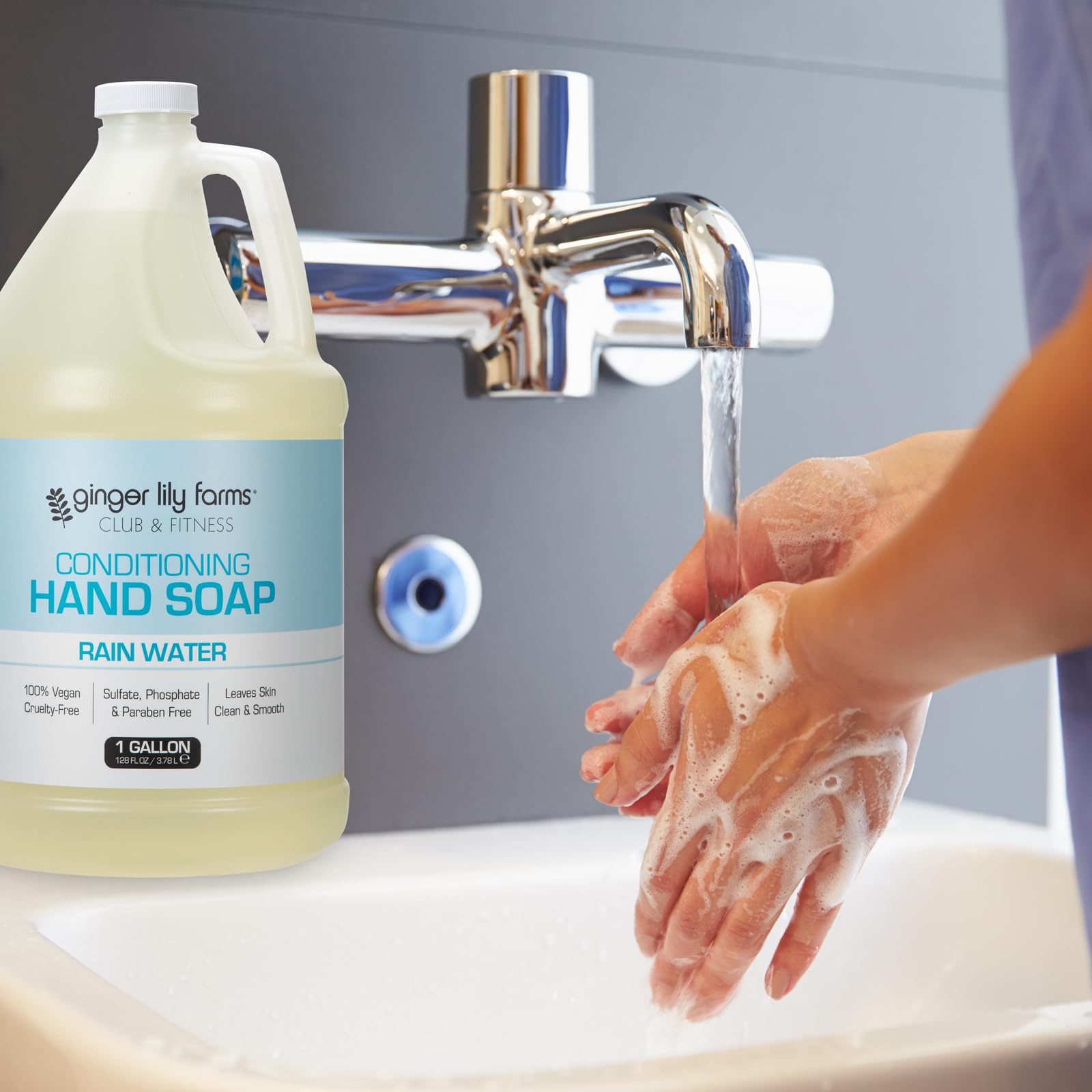 Ginger Lily Farms vegan cruelty-free label ensures ethical, toxin-free hand care.