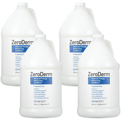 Ginger Lily Farms ZeroDerm Advanced Therapy Conditioner bottle with fragrance-free formula for sensitive skin