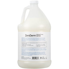Ginger Lily Farms Zeroderm foam lather demonstrates rich hydration without harsh chemicals.