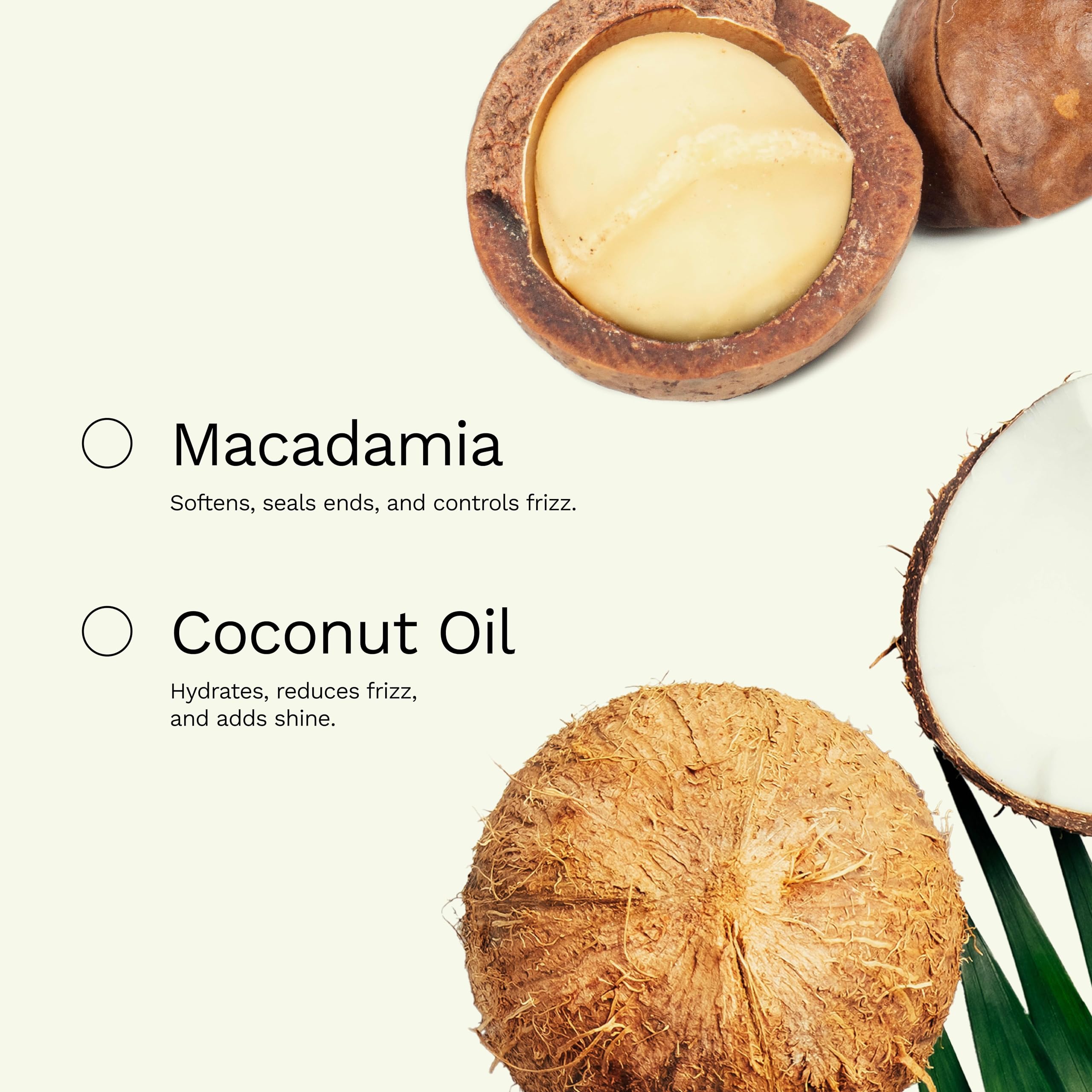 Ginger Milk Anti-Frizz Oil dropper enables precise application.