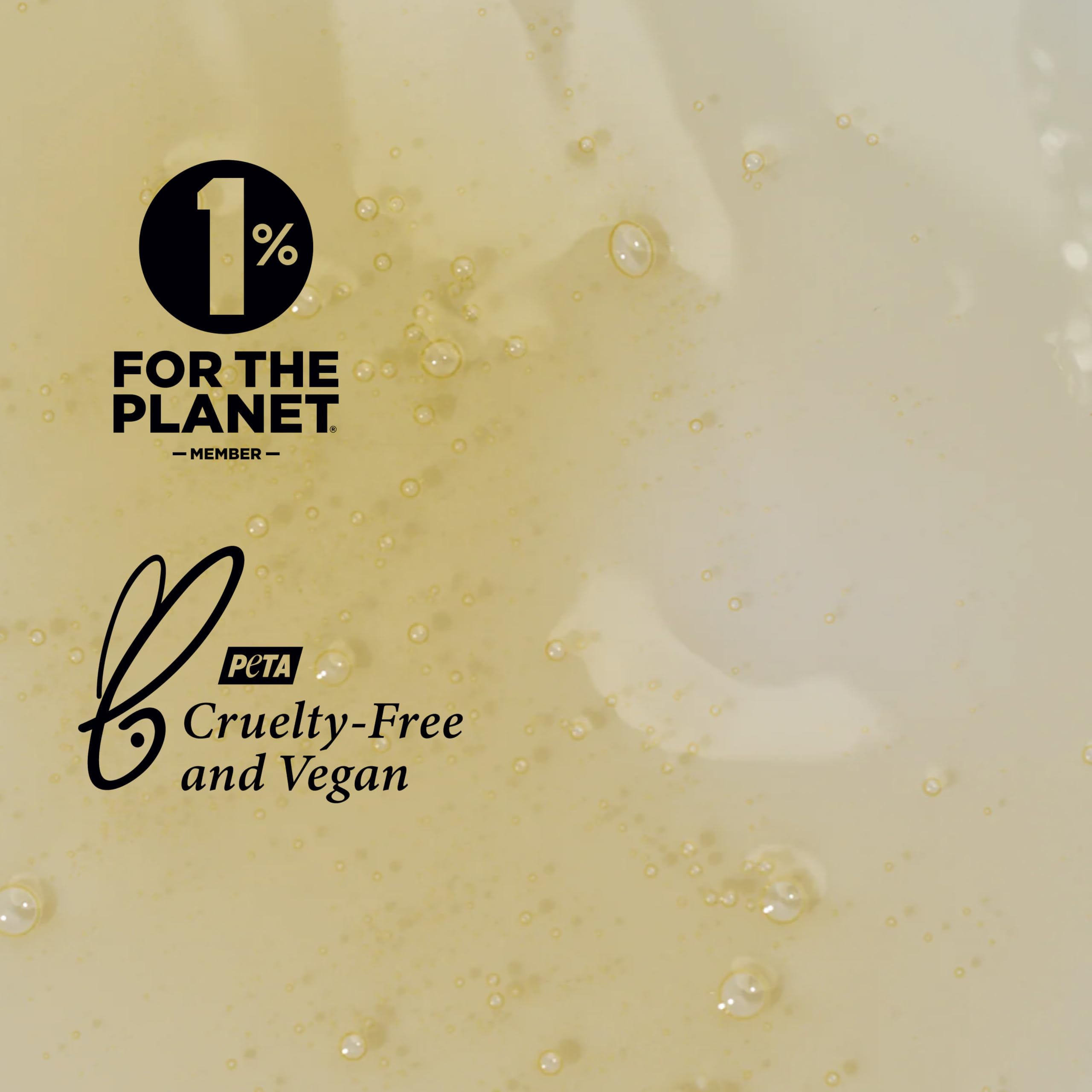 Argan oil drop close-up highlights nourishing components.
