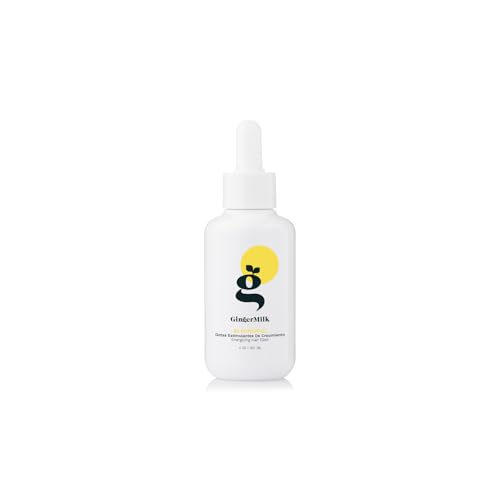 Ginger Milk Growth Drops applied to the scalp for precise nourishment.