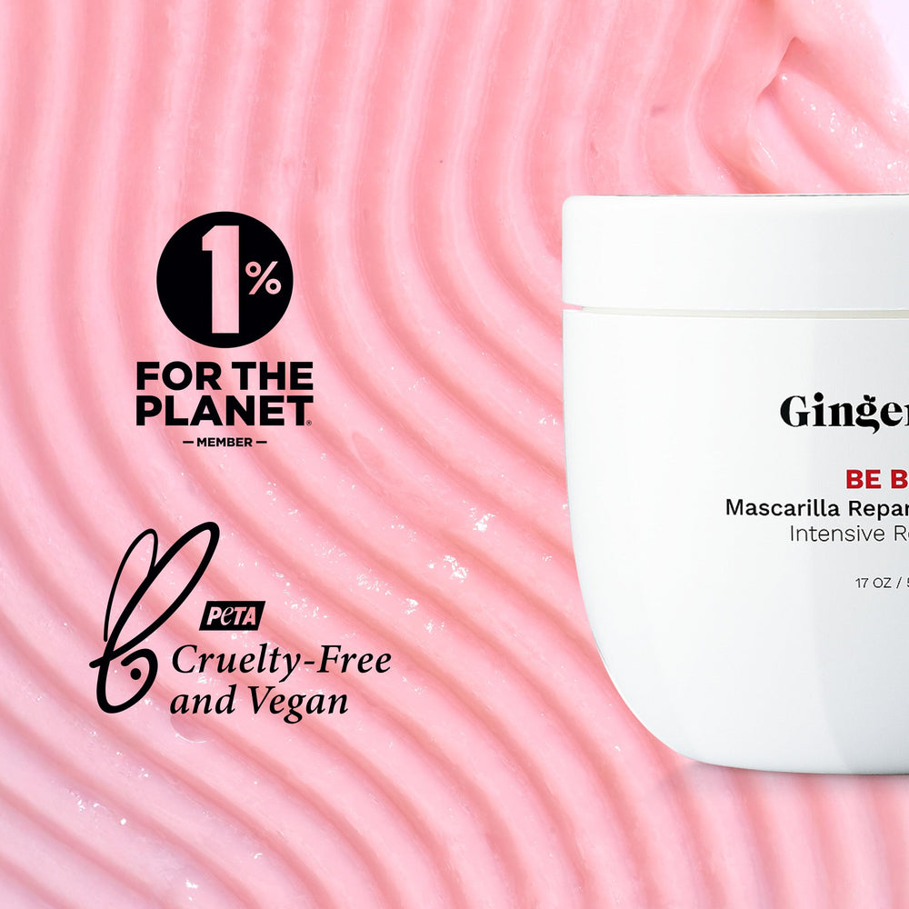 Ginger Milk Natural Care Intensive Repair provides glossy, healthy-looking hair after use.