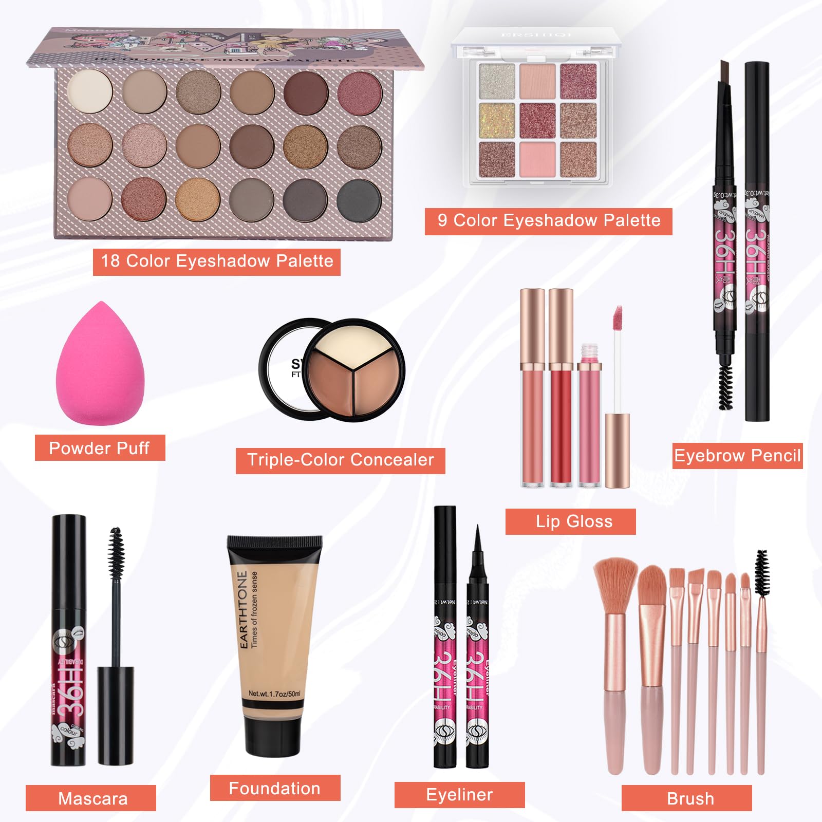 GlinGraGe makeup kit lip gloss with versatile shine