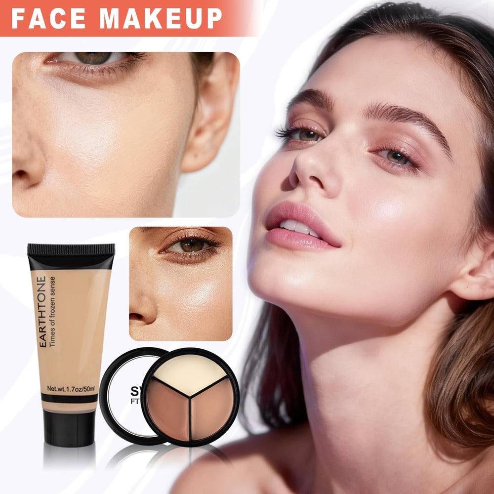 GlinGraGe makeup kit mascara and eyebrow pencil for defined lashes and brows