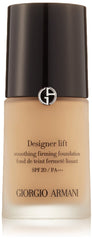 Giorgio Armani Designer Lift 05 bottle top view for a premium, protective foundation look.