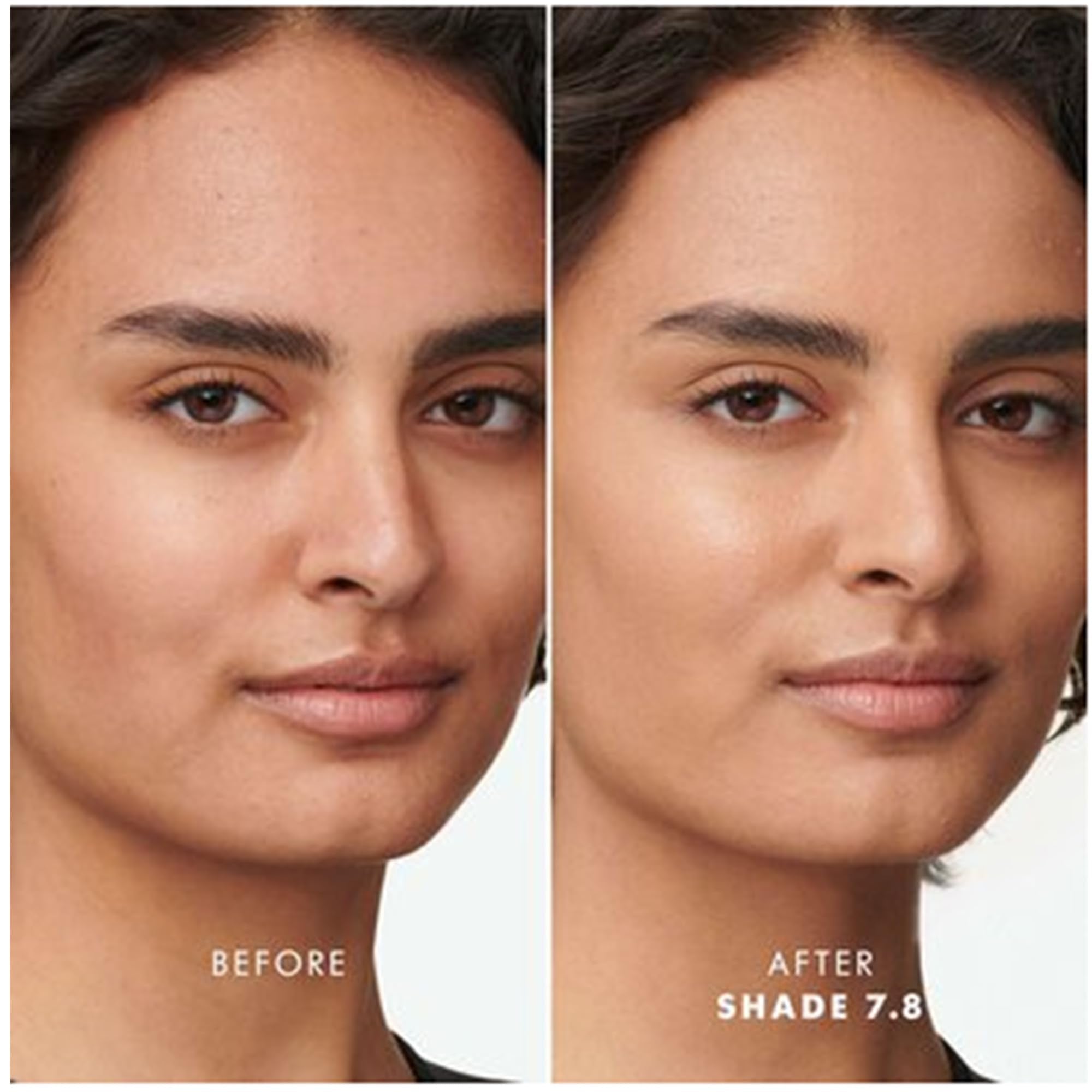 Giorgio Armani Luminous Silk application close-up for smooth medium coverage.
