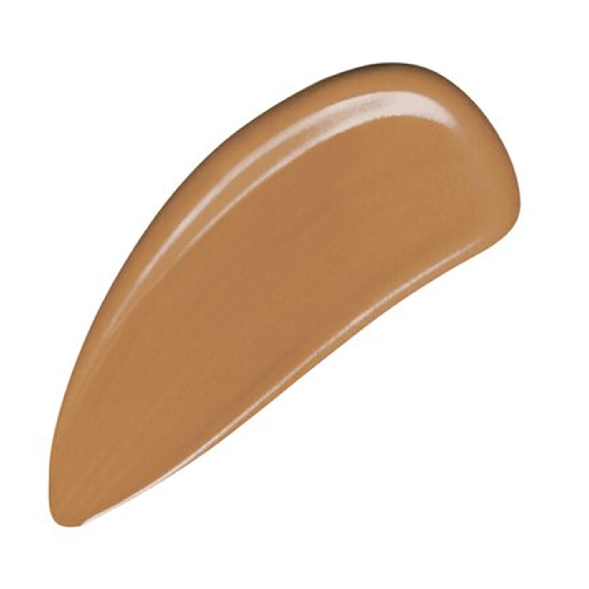 Giorgio Armani Luminous Silk wear test shows a natural satin finish.