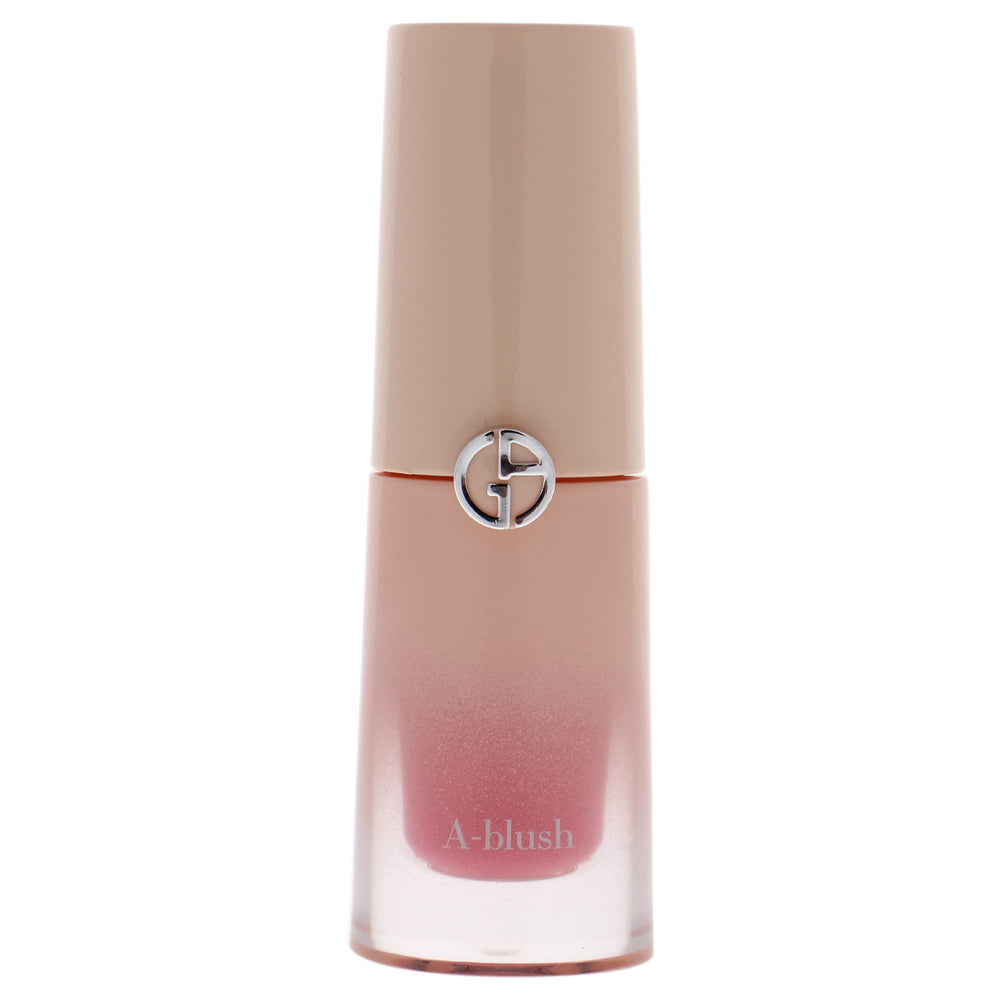 Giorgio Armani Neo Nude Liquid Blush 50 wand application demonstrates precise dose