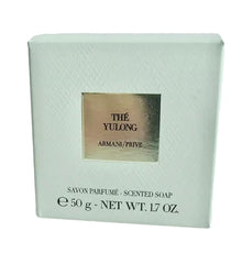 Giorgio Armani The Yulong scented soap creamy lather delivers a gentle wash.