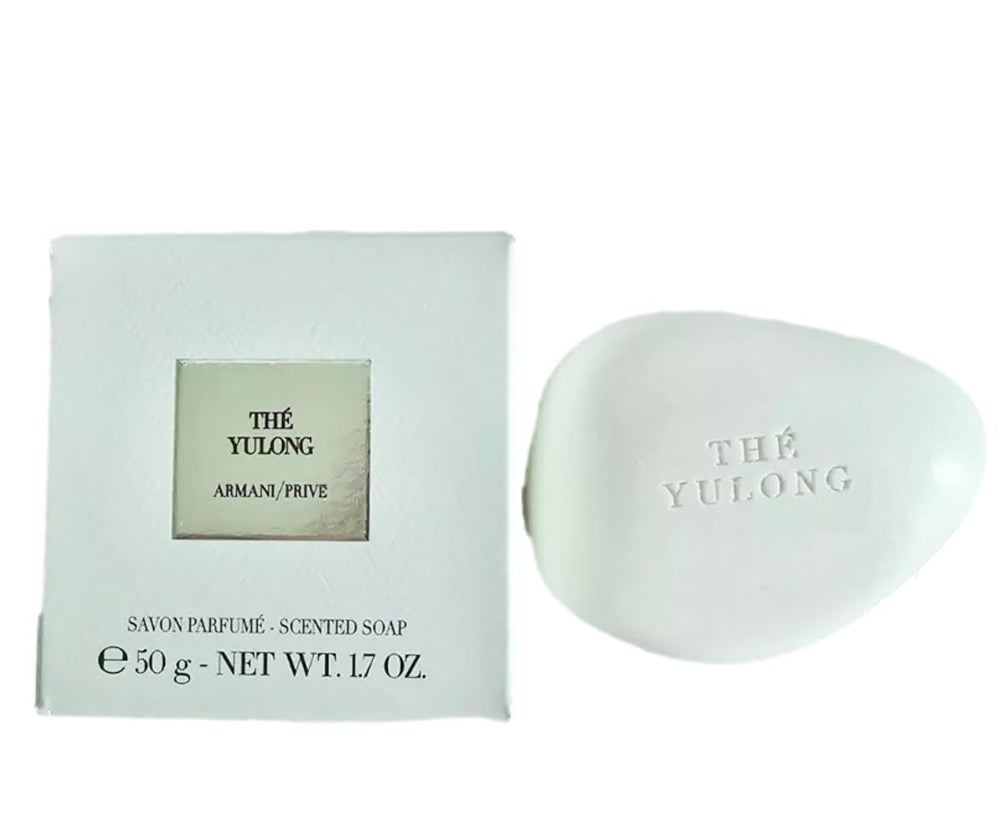 Giorgio Armani The Yulong scented soap mini packaging for travel elegance and convenience.