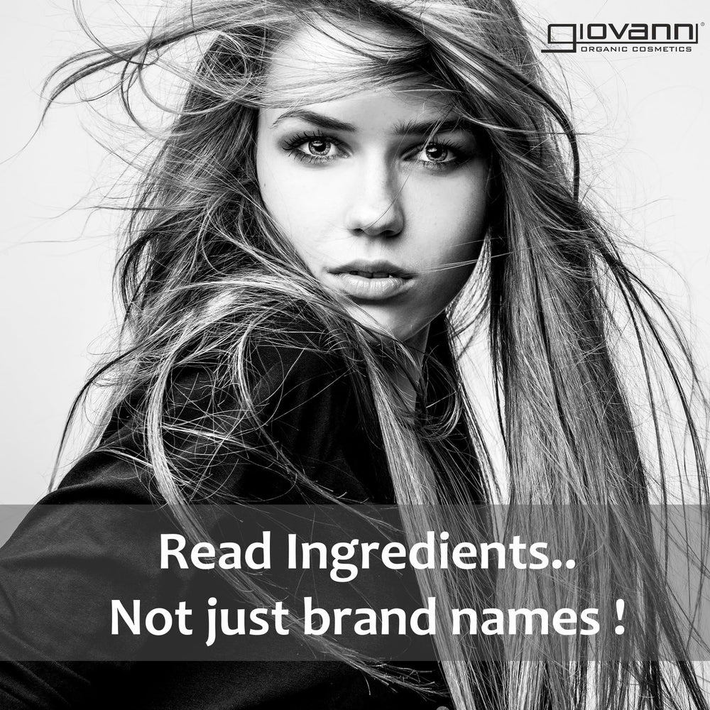 Giovanni 2chic Ultra-Moist Shampoo botanical extracts on label