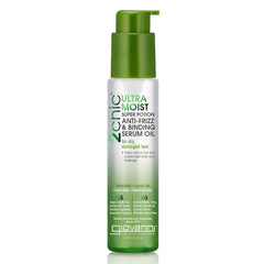 GIOVANNI 2chic Ultra-Moist Super Potion bottle for frizz control and shine