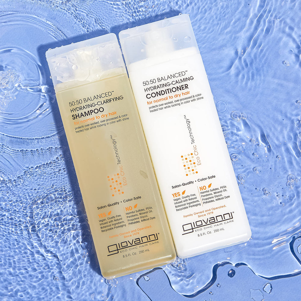 GIOVANNI Eco Chic 50:50 Aloe Vera rosemary ingredients for balanced daily care
