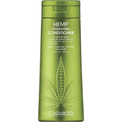 GIOVANNI Hemp Hydrating Conditioner bottle delivering lightweight moisture for softer hair.