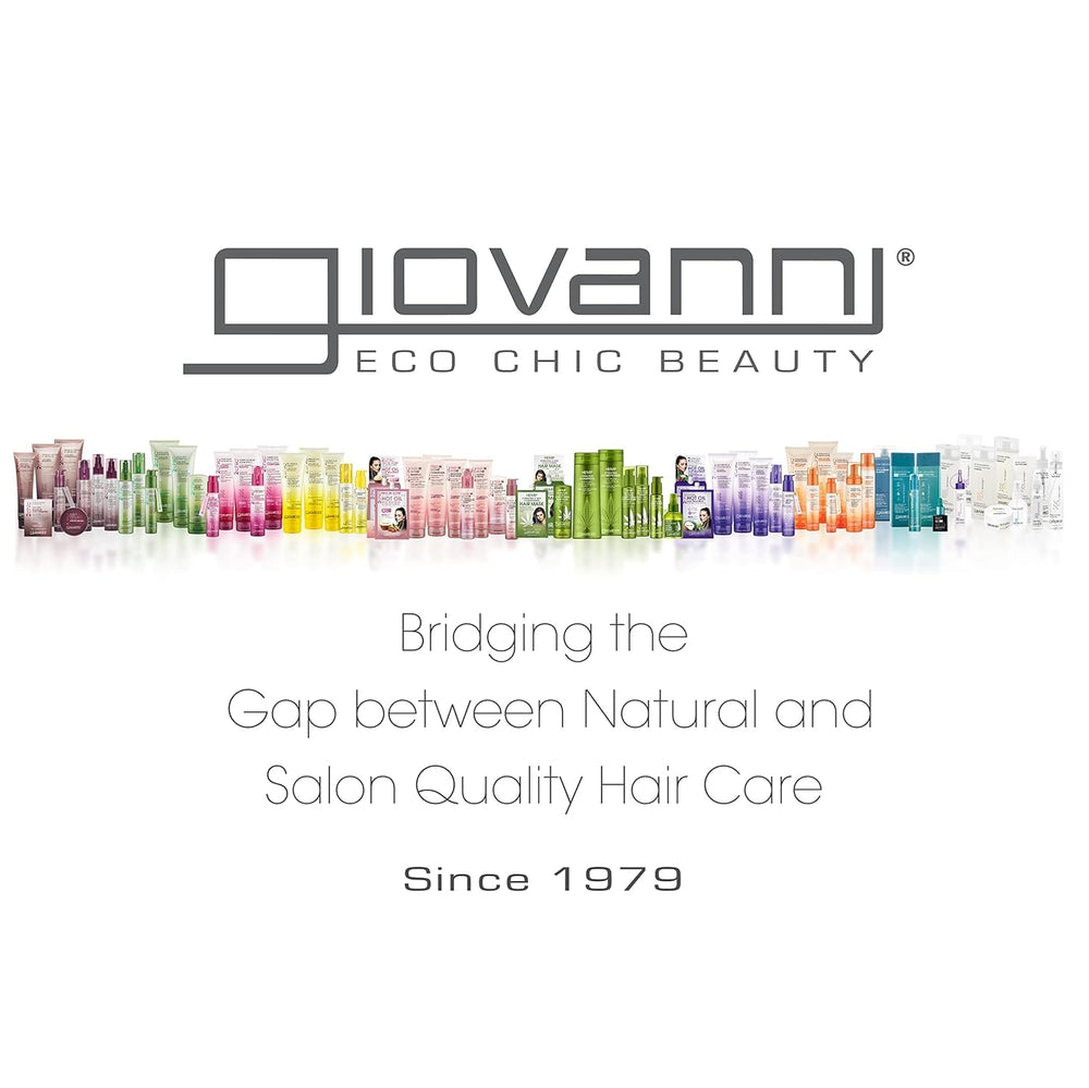 GIOVANNI 3-pack display emphasizes convenience and value.