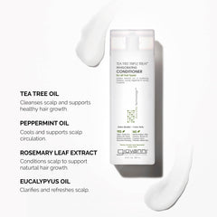 GIOVANNI Tea Tree Triple Treat texture close-up showing smooth detangling