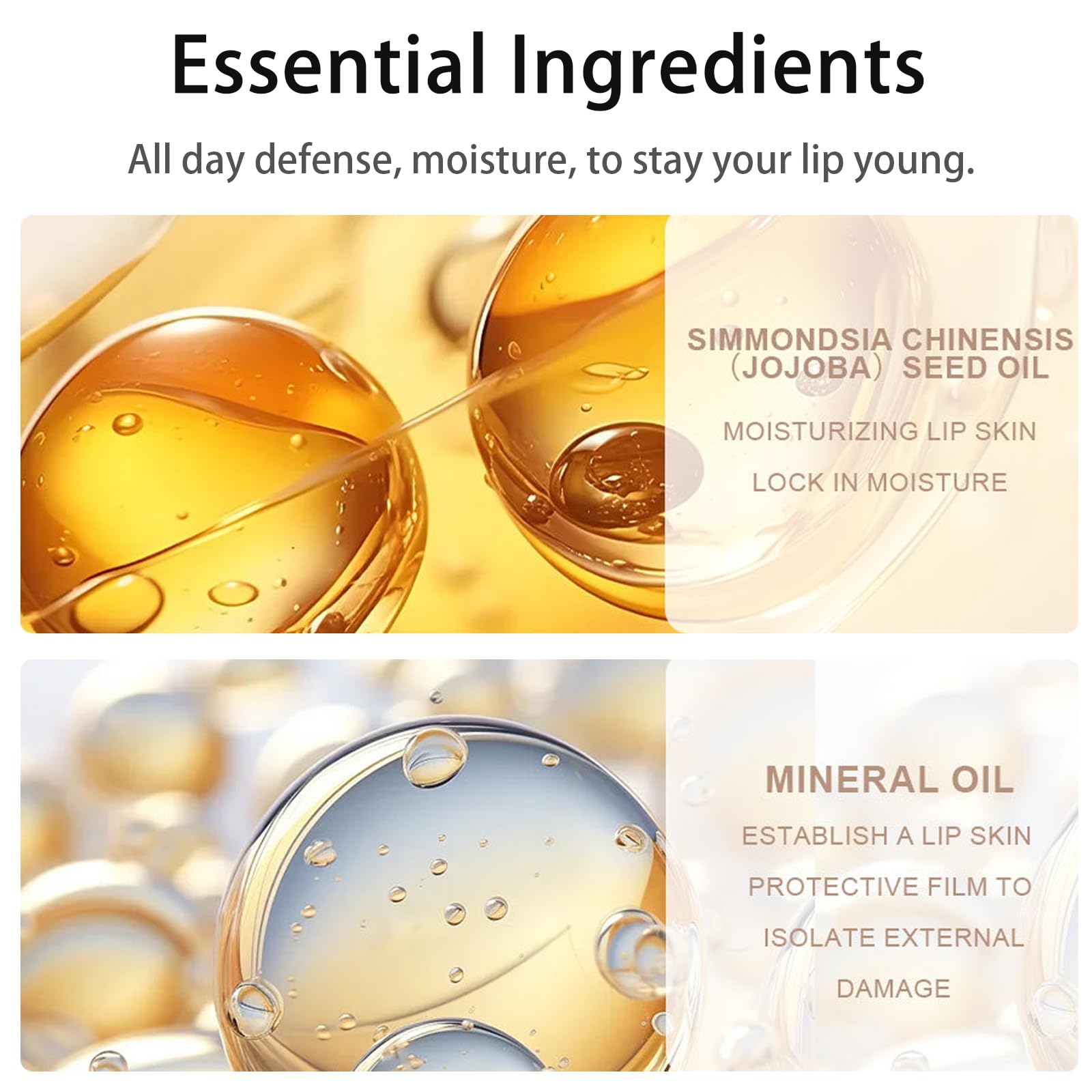 Gireatick avocado lip oil rolling-ball nourishes dry lips