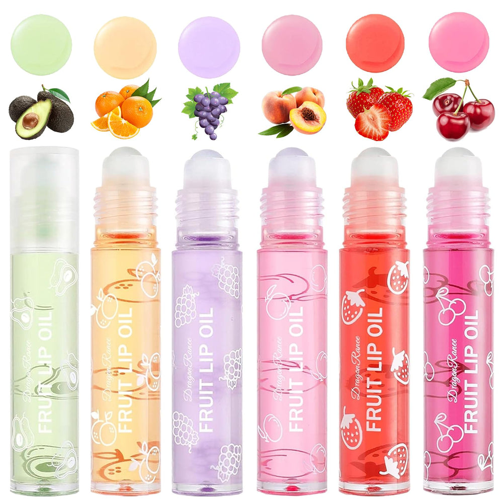 Gireatick cherry lip oil rolling-ball with fruity flavor