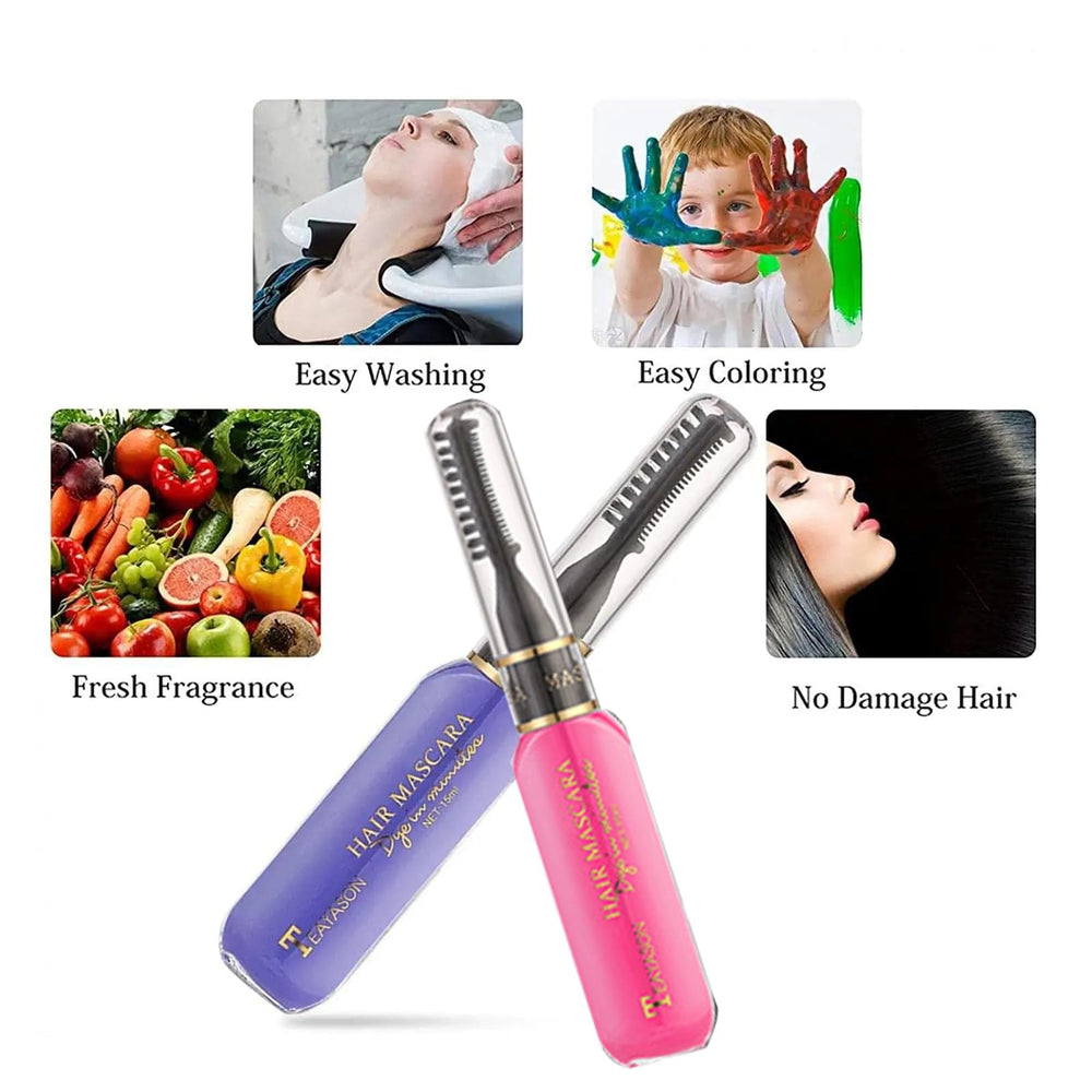Gireatick easy-application formula allows quick color on all hair colors