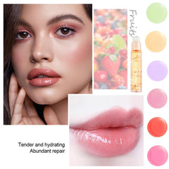 Gireatick orange lip oil rolling-ball with bright scent