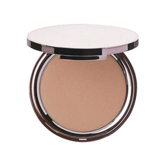 Girlactik Luminous Face Powder compact open view ideal for touch-ups.