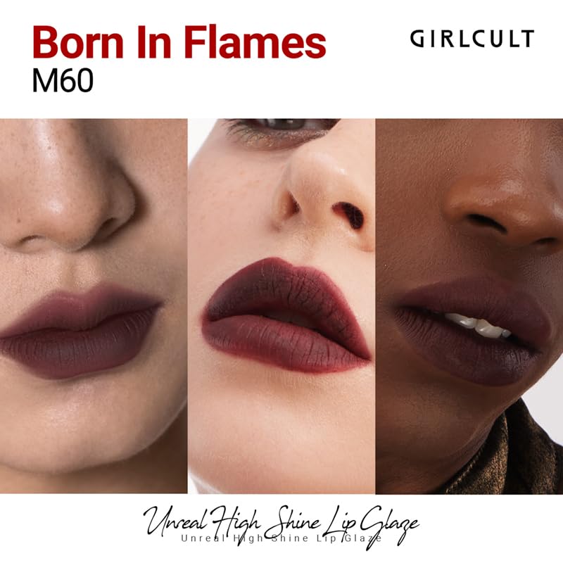 GIRLCULT Matte Lip Stain long-wear finish remains vibrant during daily activities.