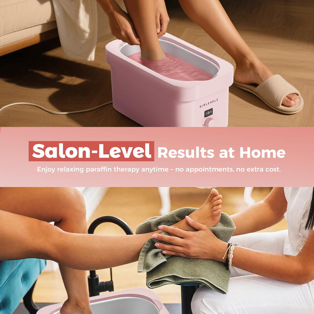 Pair with GIRLEARLE Digital Paraffin Wax Machine for best results