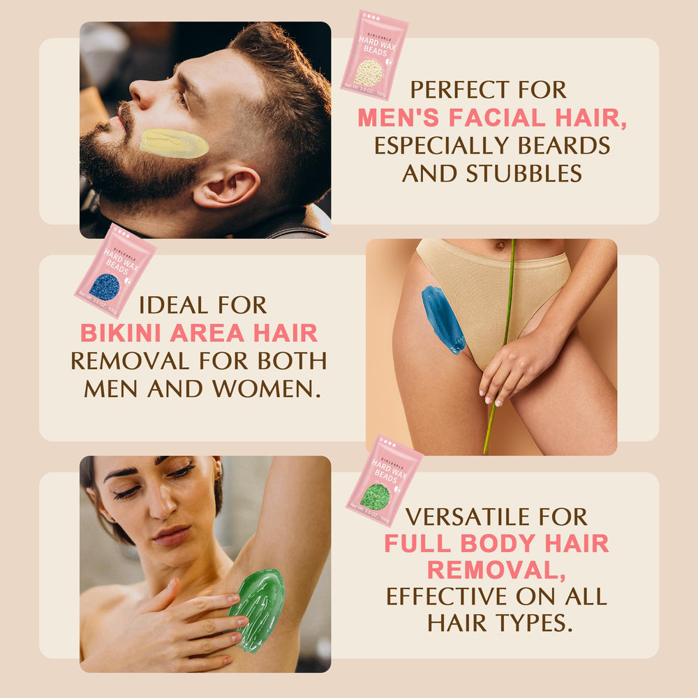 GIRLEARLE five wax oils for pre and post-wax care and nourishment