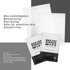 Gisdo face cleansing wipes use nonwoven material for gentle skin cleansing.