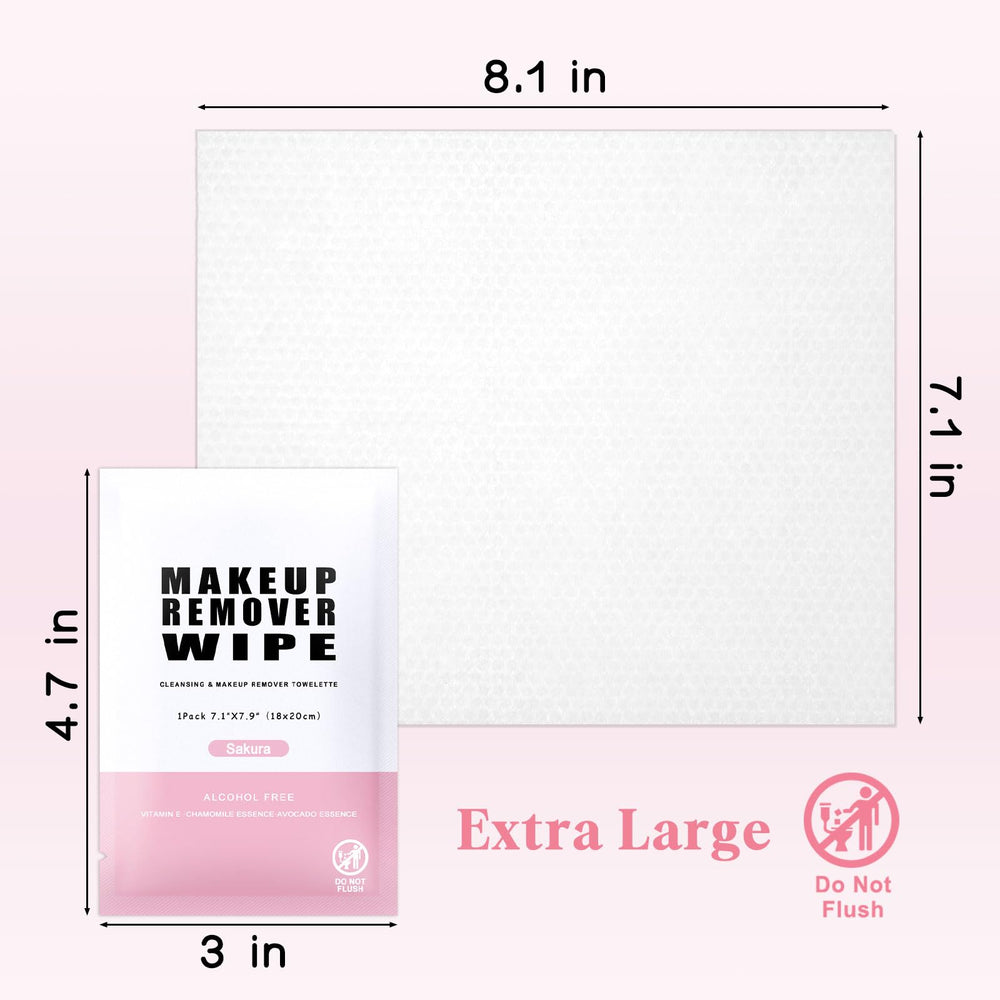 Gisdo individually wrapped remover wipes for mess-free daily use.