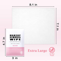 Gisdo individually wrapped remover wipes for mess-free daily use.