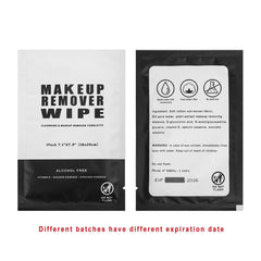 Gisdo single use makeup remover wipes for quick facial makeup removal.