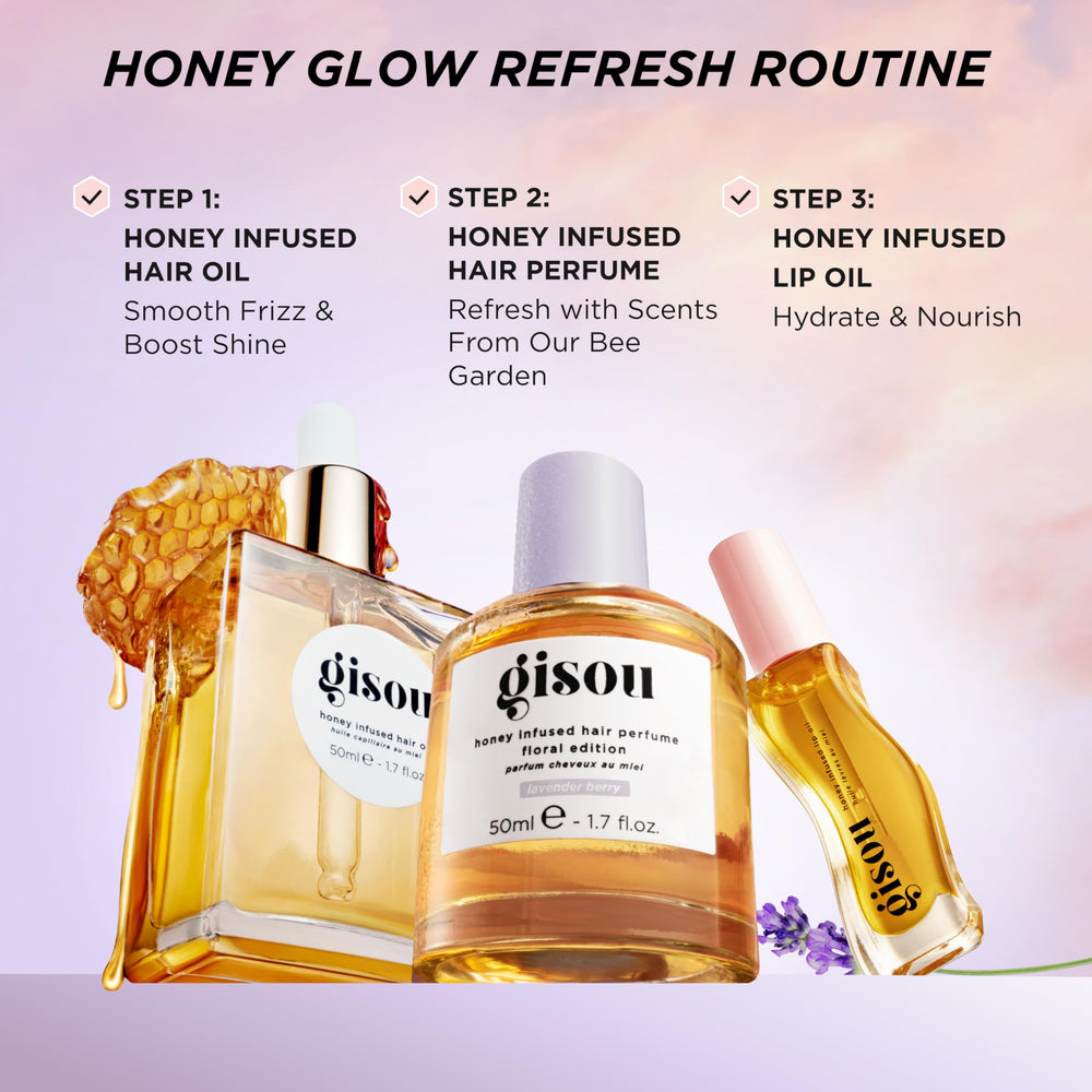 Gisou cruelty-free packaging reflects sustainable beauty values.